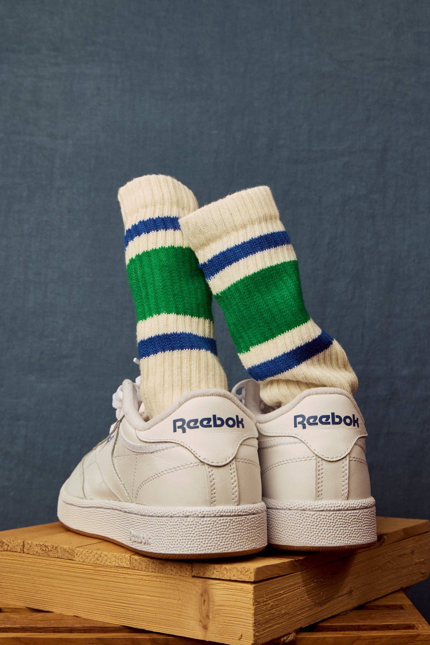 Kelly + Royal - Retro Stripe Sock