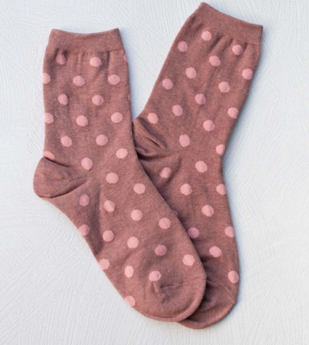 Polka Dot Casual Socks
