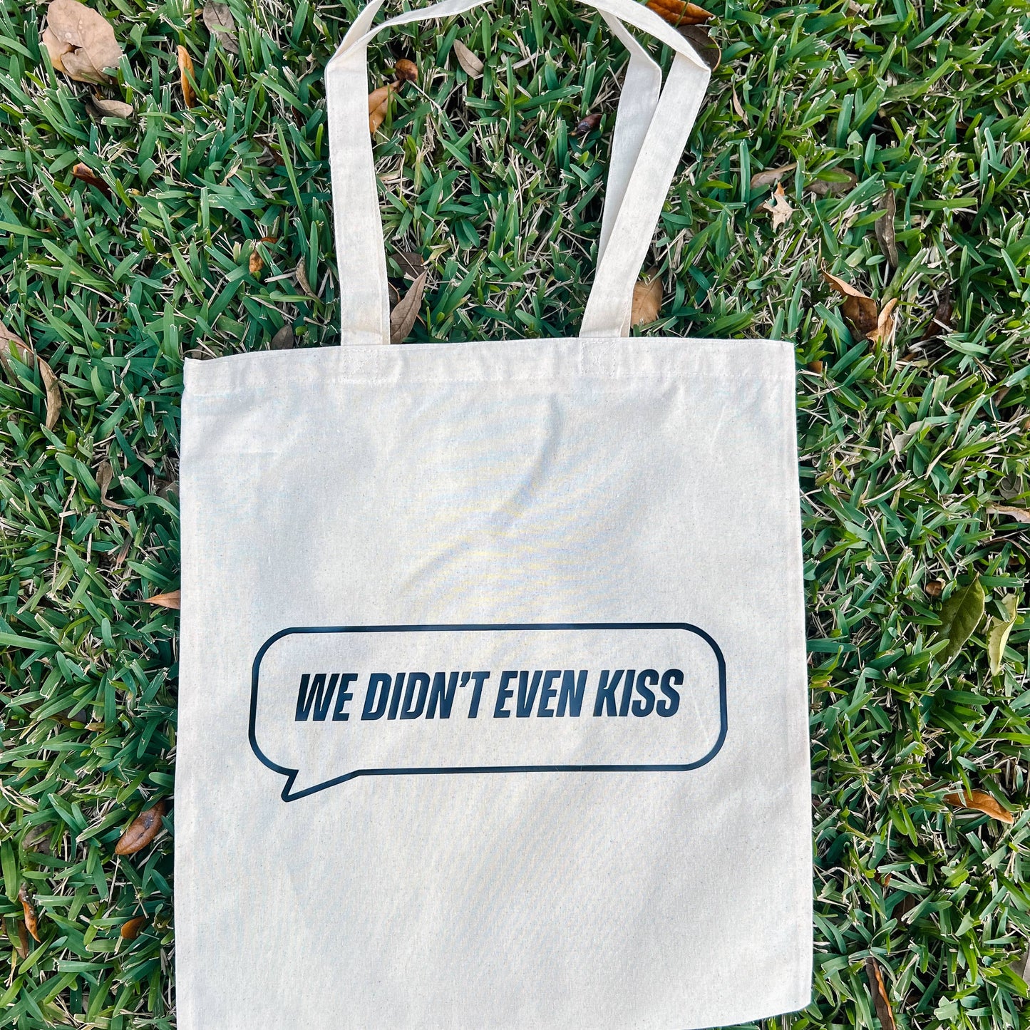 We Didn't Even Kiss - Heated Rivalry Canvas Tote Bag
