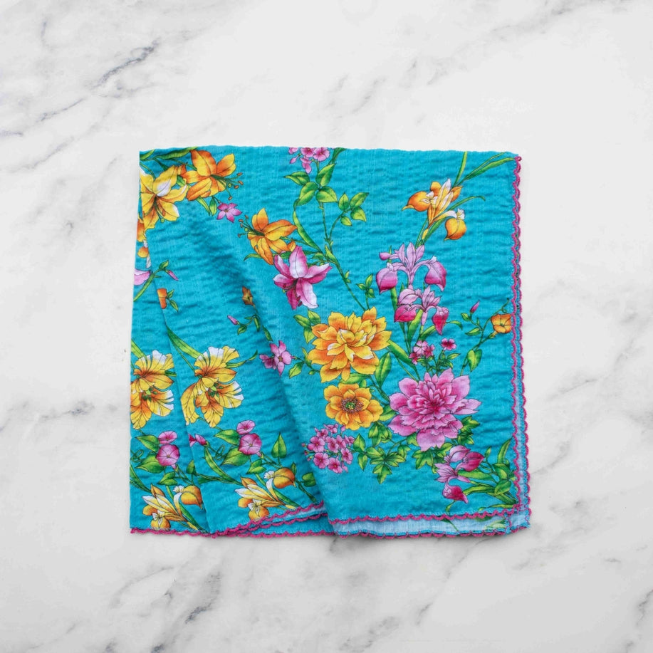 Garden Bloom Cotton Scarf