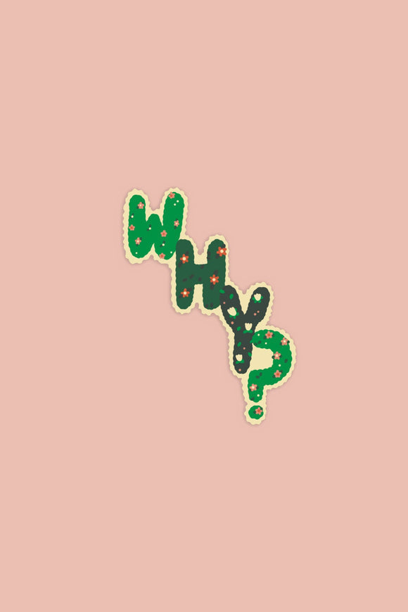 Why? Vinyl Sticker