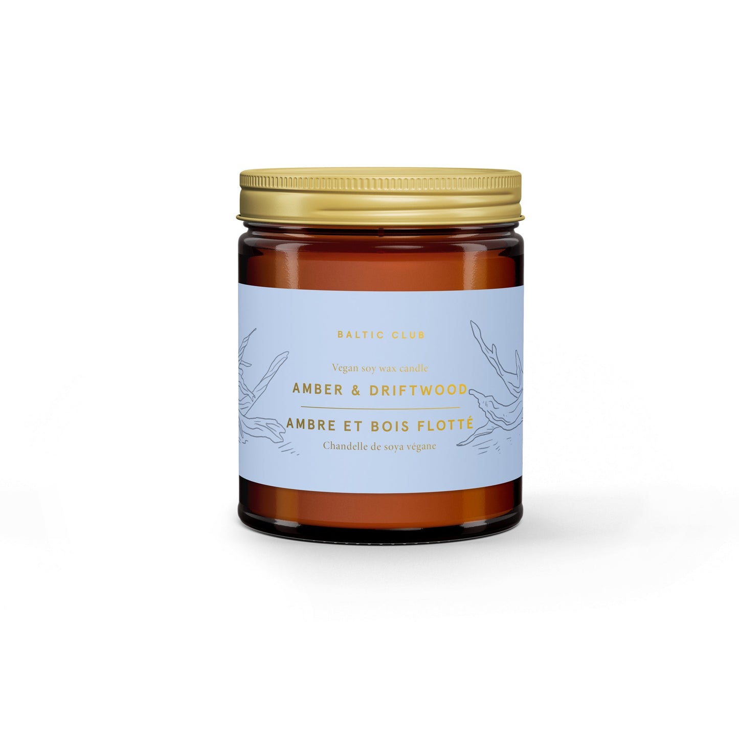 Amber + Driftwood - Baltic Club Candle