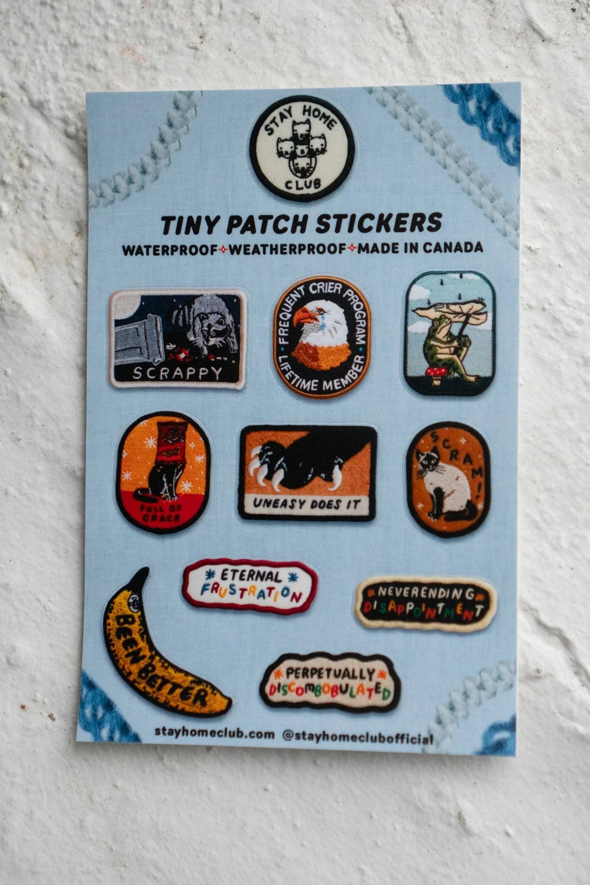 Tiny Patches Gap Filler Sticker Sheet