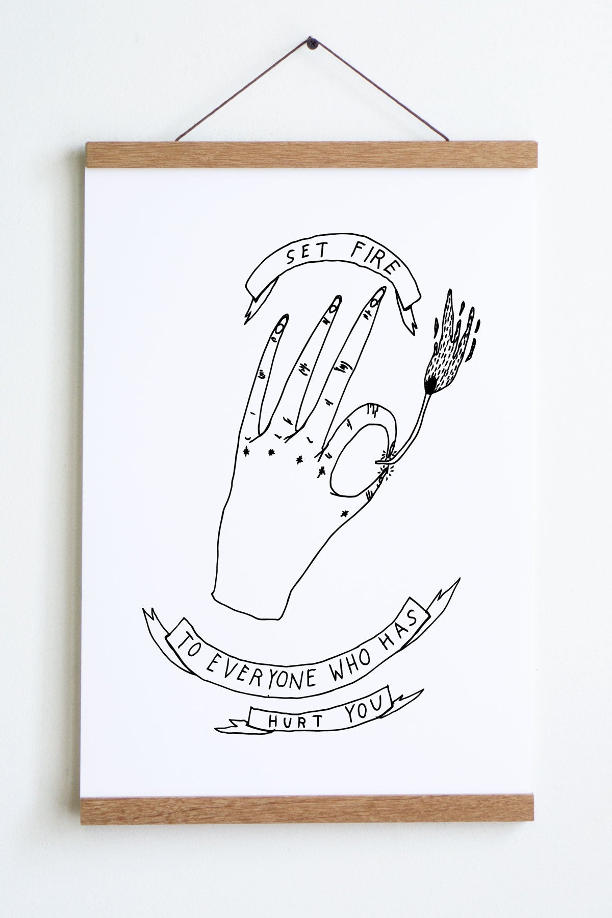 Set Fire Print