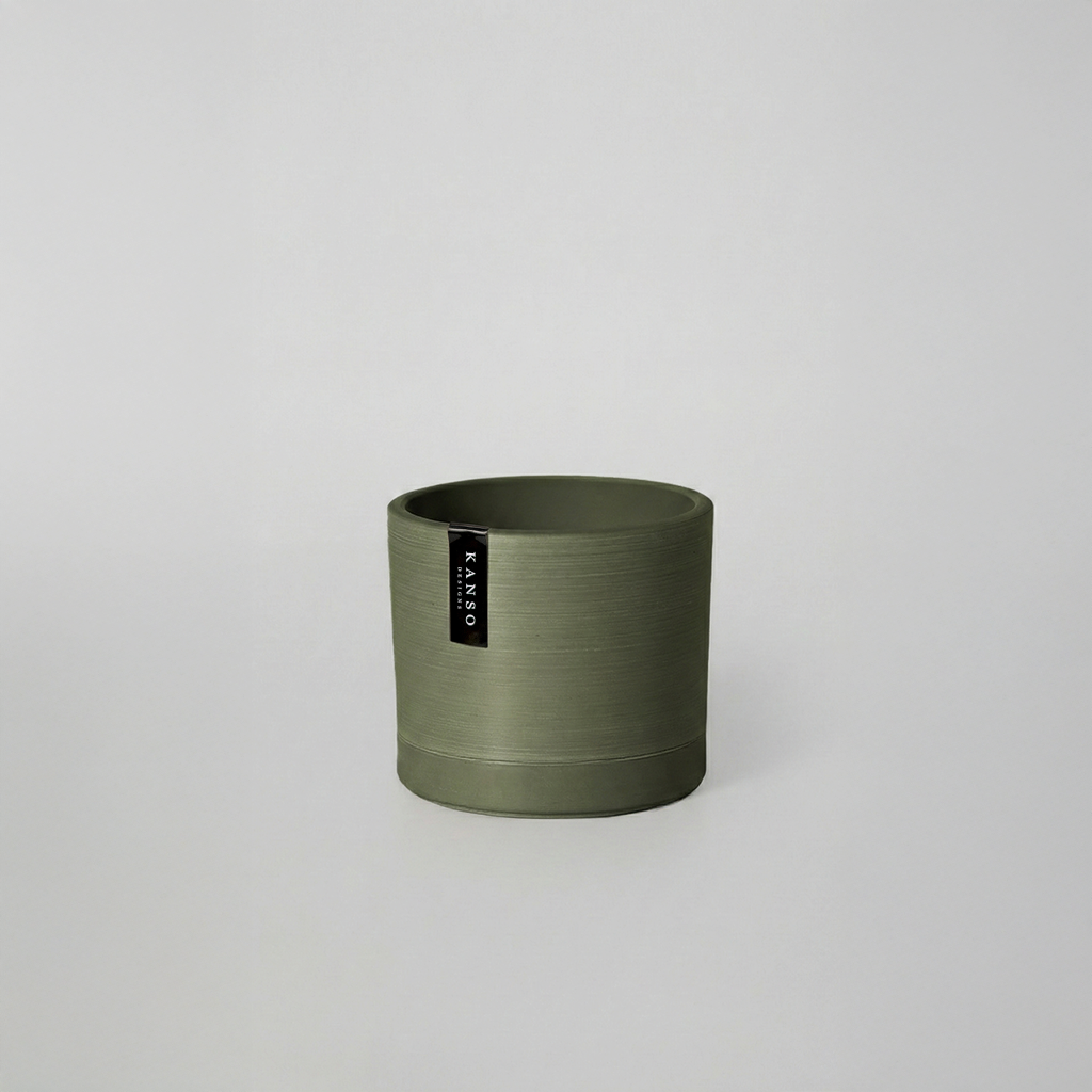 3.5"  Mini Planters : Olive Sage