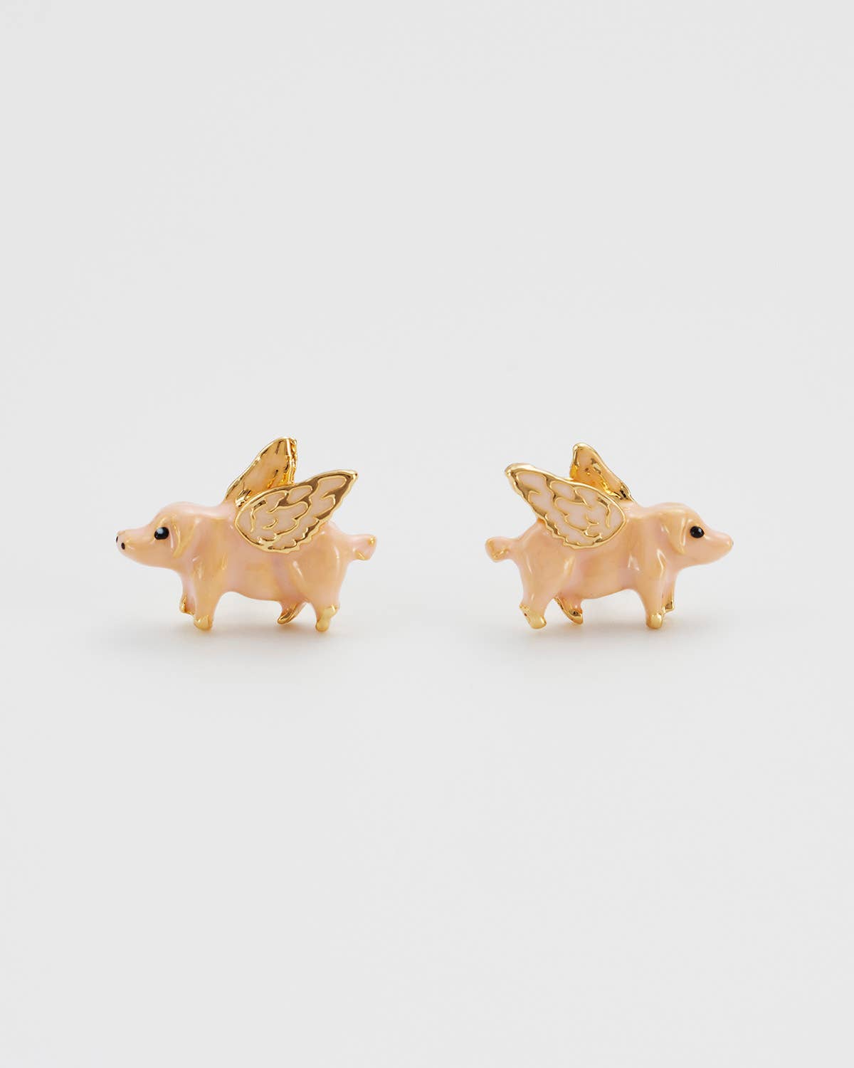 Flying Pig Stud Earrings