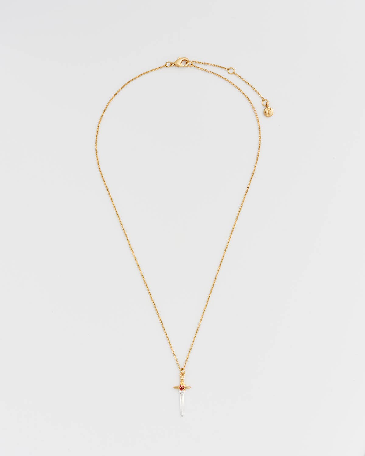 Rose Dagger Necklace