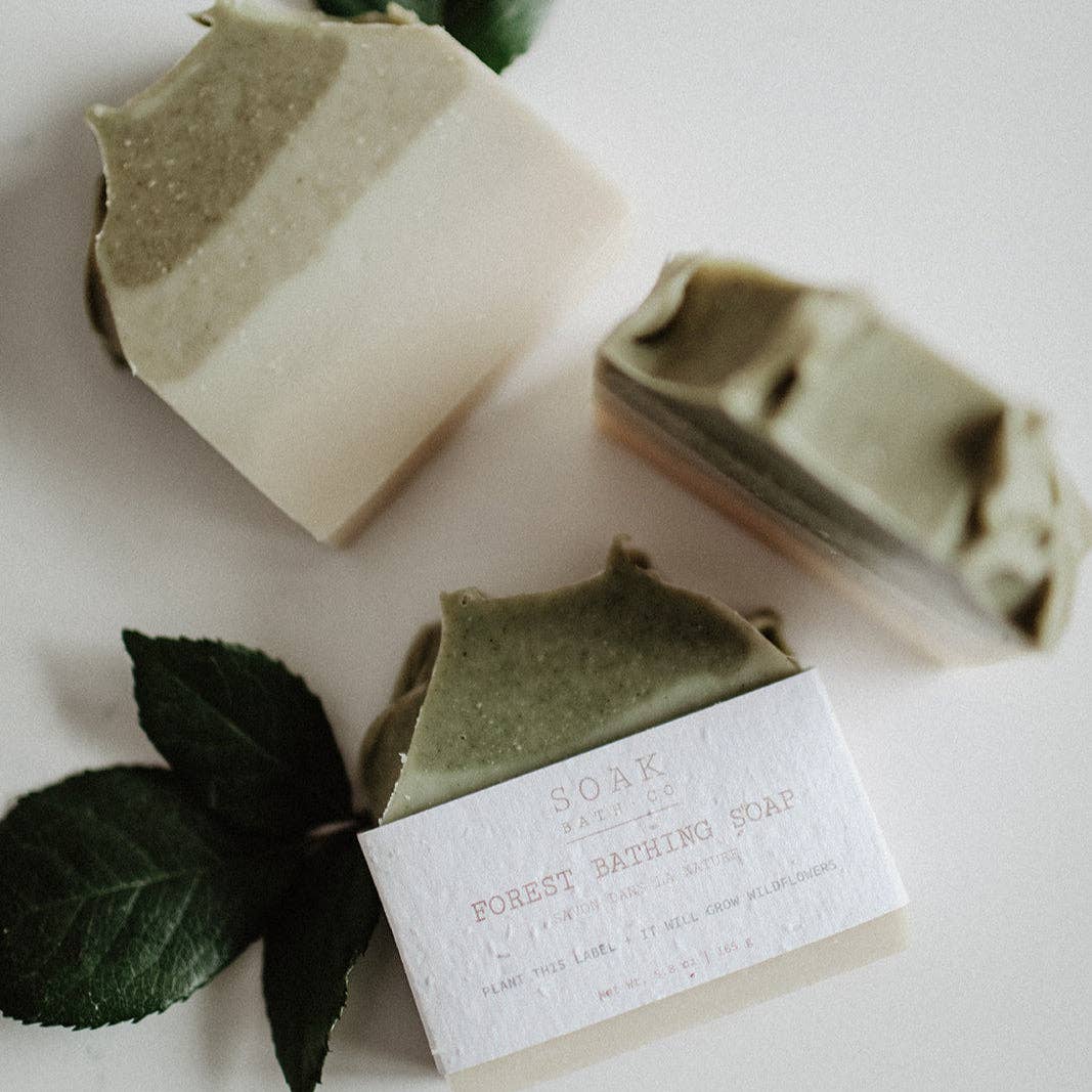Forest Bathing Soap Bar - Canadian Handmade
