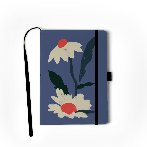 Daisy Stem Hardbound Layflat Notebook Journal