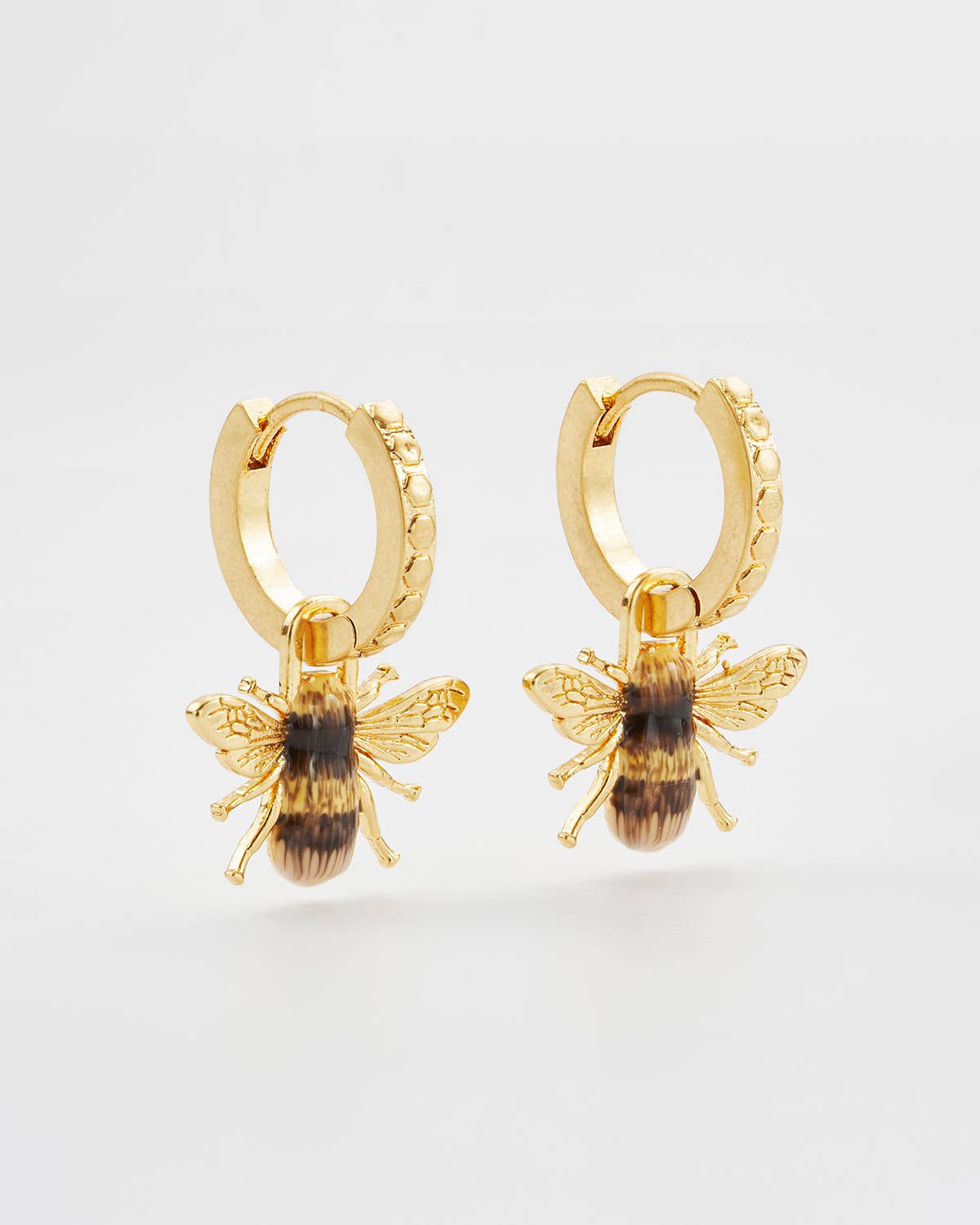 Bee Huggie Earrings