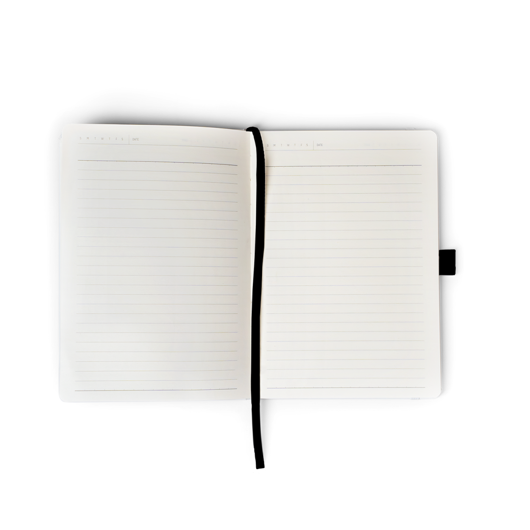 Black Cats Hardbound Layflat Notebook Journal