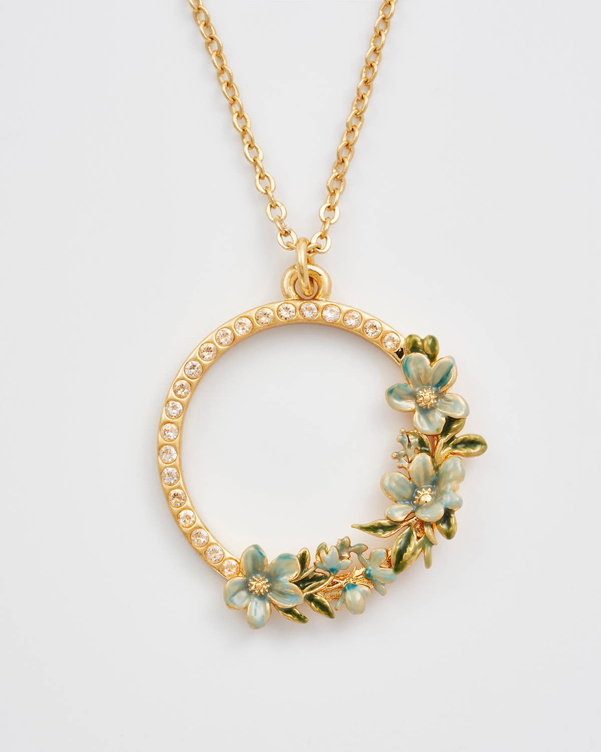 Floral Wreath Necklace