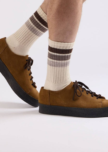 Black - Retro Birthday Stripe Sock