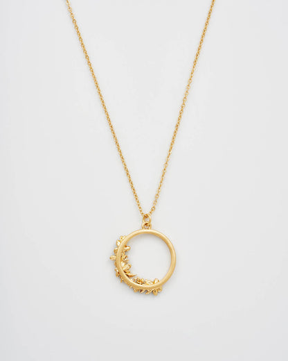 Floral Wreath Necklace