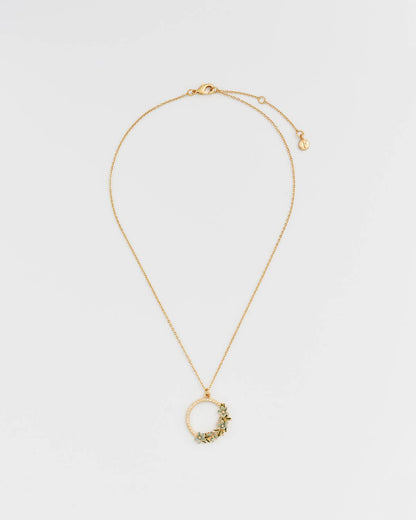 Floral Wreath Necklace