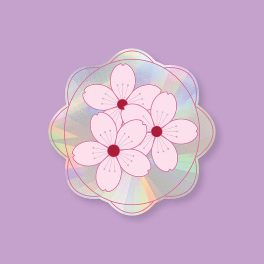 Cherry Blossoms - Sun Catcher Decal