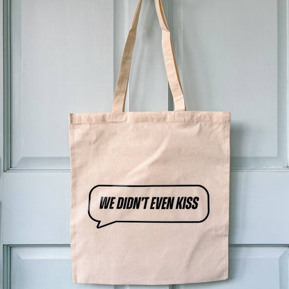 We Didn't Even Kiss - Heated Rivalry Canvas Tote Bag