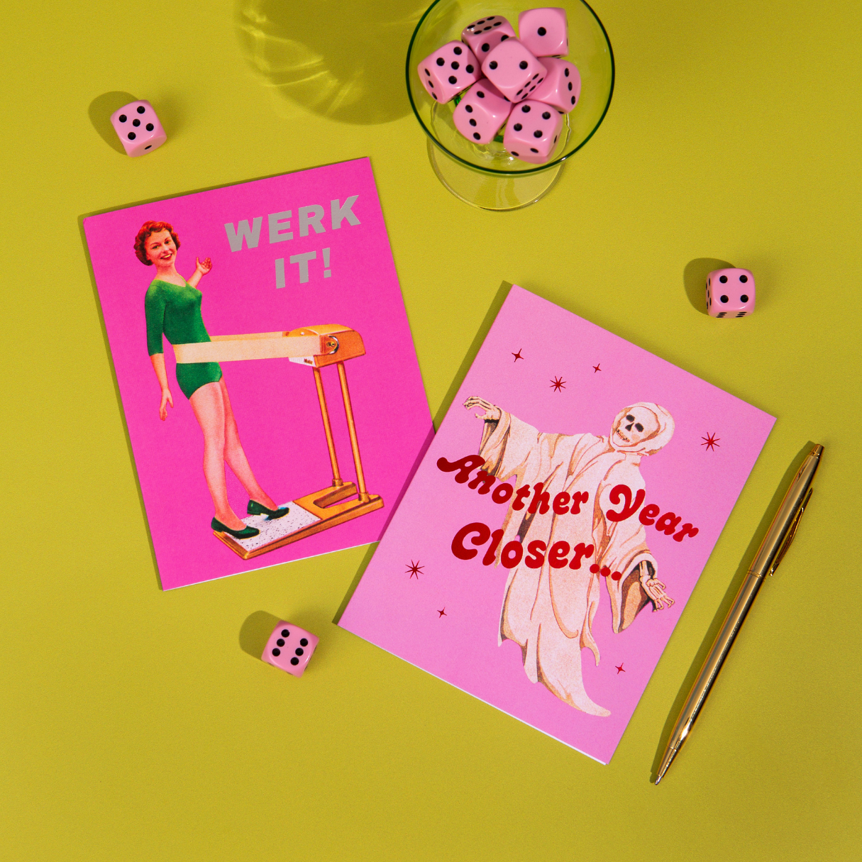 Werk It! – Foil Friendship ✿ Encouragement Card