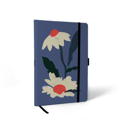 Daisy Stem Hardbound Layflat Notebook Journal