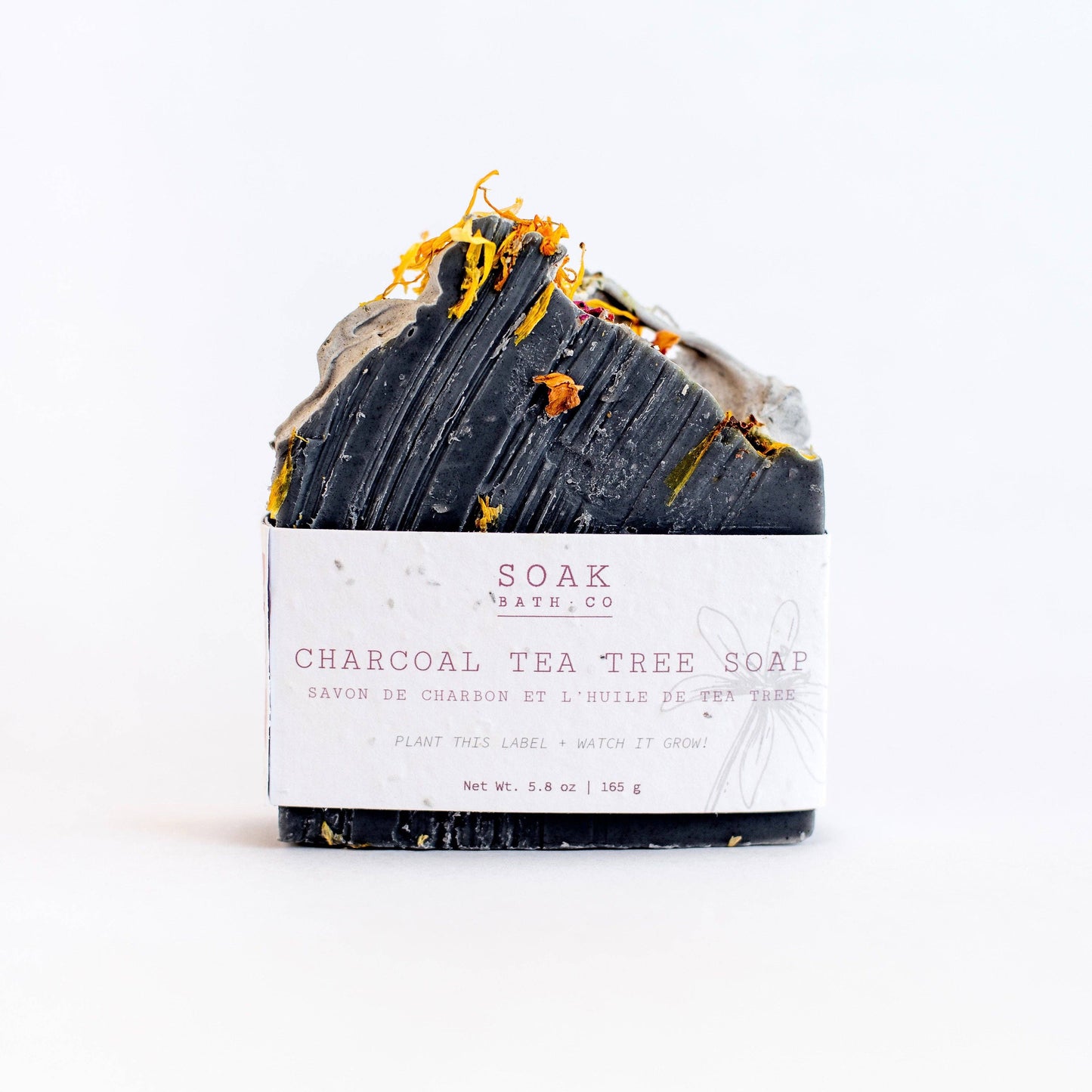 Charcoal Tea Tree Soap Bar - Canadian Handmade