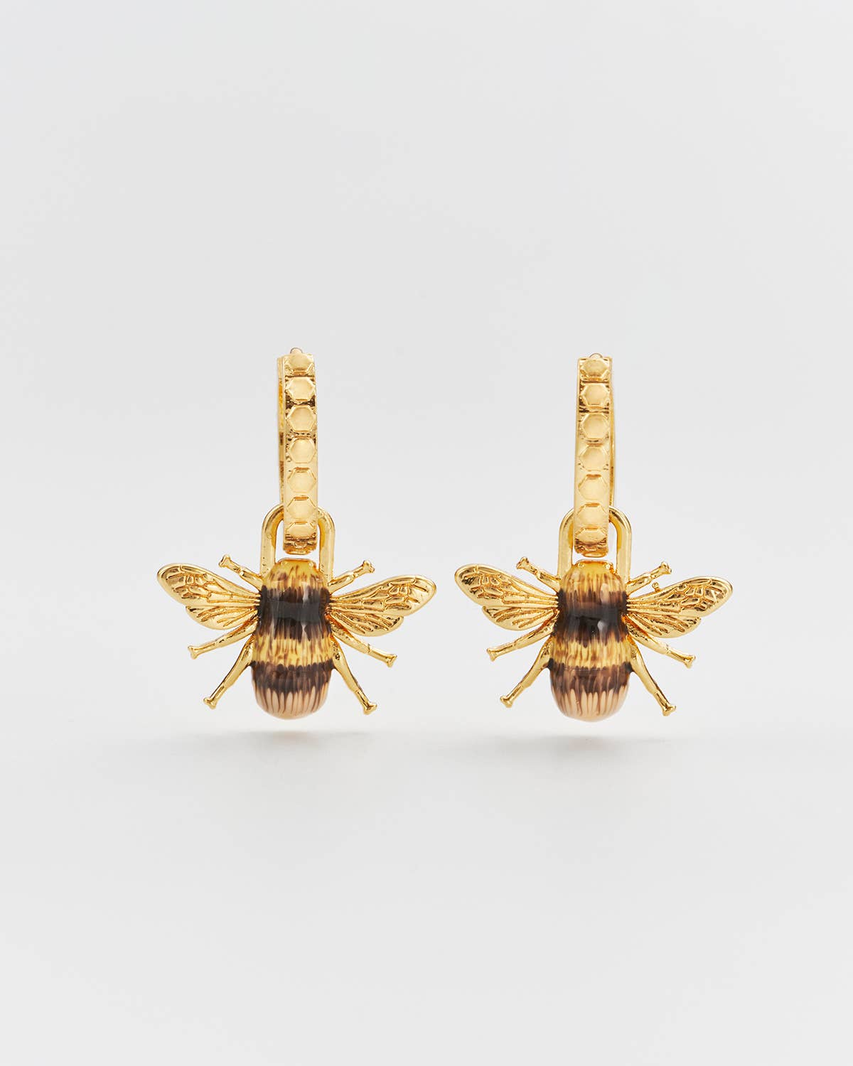 Bee Huggie Earrings