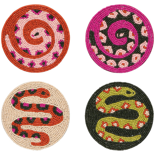 Gardenland - Beaded Coasters