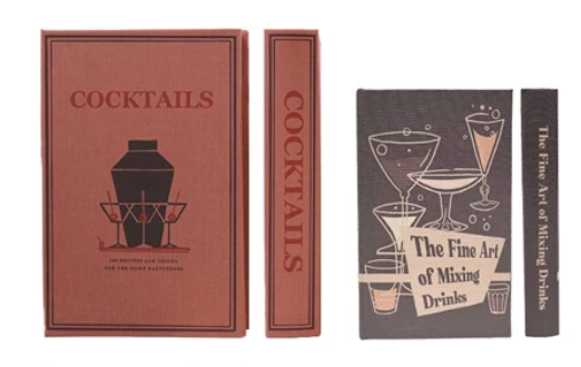 Secret Storage Books - Cocktails