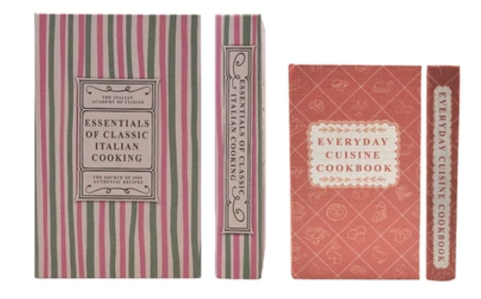 Secret Storage Books - Italian Cookbooks