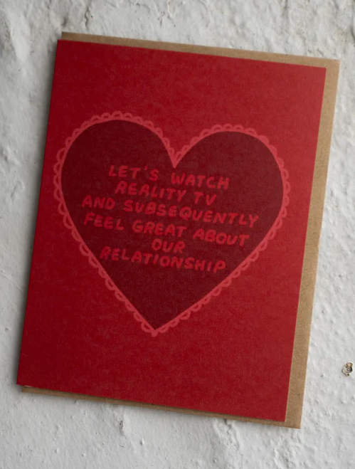 Reality TV Card