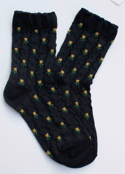 Mini Tulip Flower Socks