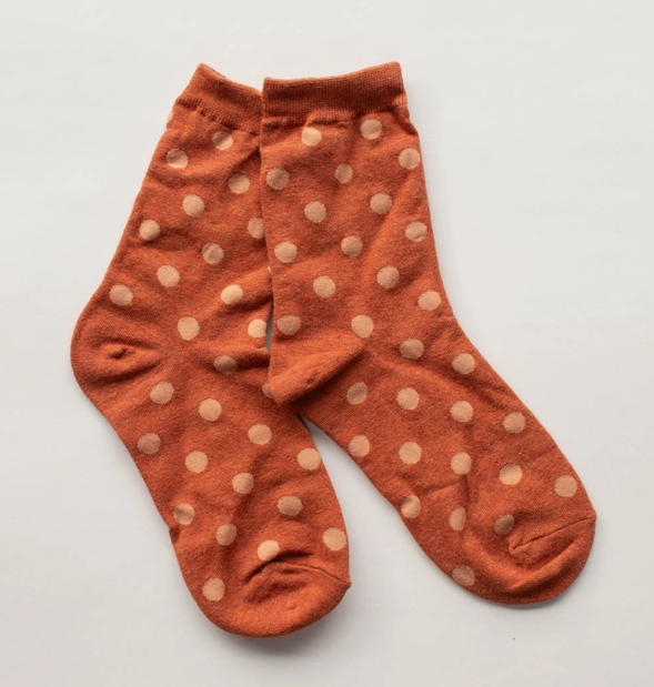 Polka Dot Casual Socks
