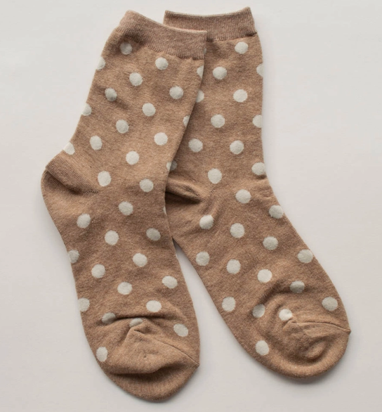 Polka Dot Casual Socks