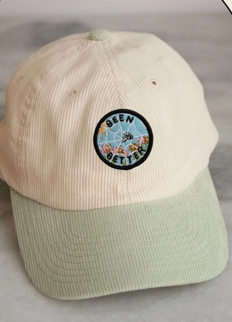 Been Better (Spiderweb) Patched Two Tone Corduroy Hat