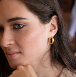 Medium Stellar Hoops