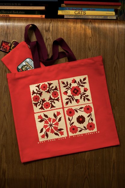 Four Blocks Flat Tote