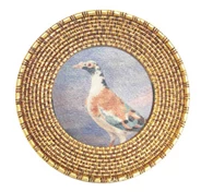 Mini Framed Art Magnets - Gold