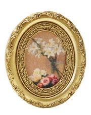 Mini Framed Art Magnets - Gold