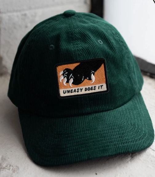 Uneasy Does It Two Tone Corduroy Hat