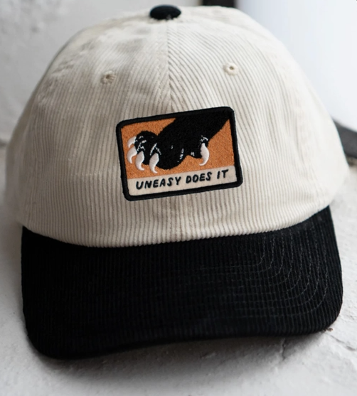 Uneasy Does It Two Tone Corduroy Hat