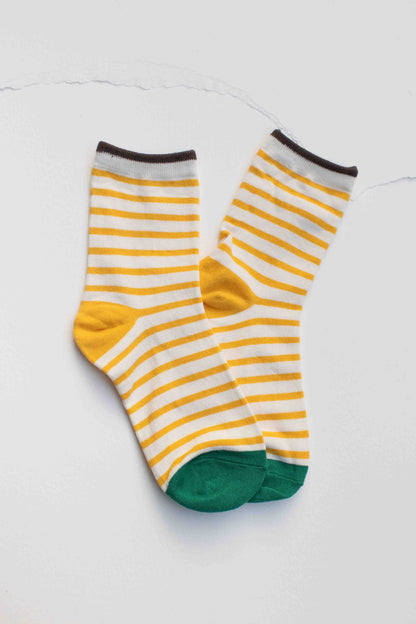 Classic Stripe Cotton Socks