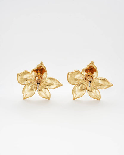 Jasmine Pearl Oversized Stud Earrings
