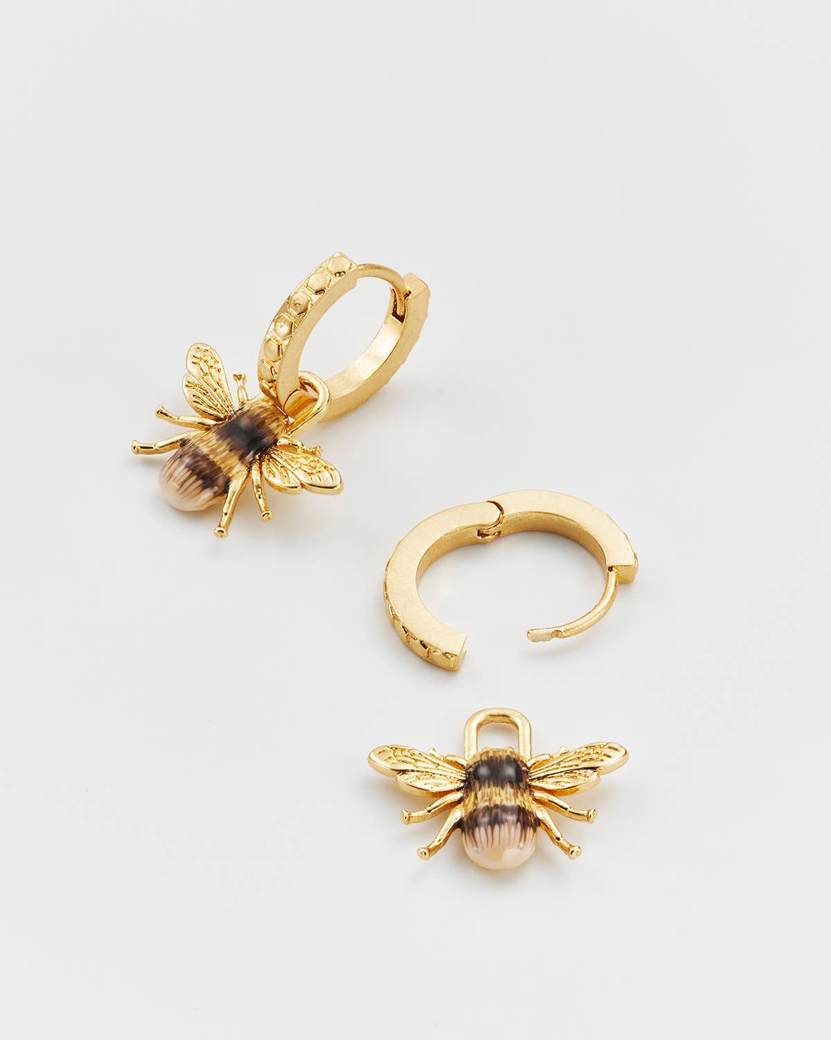Bee Huggie Earrings
