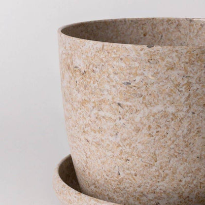 5" Planter : Coffee Bean Husk