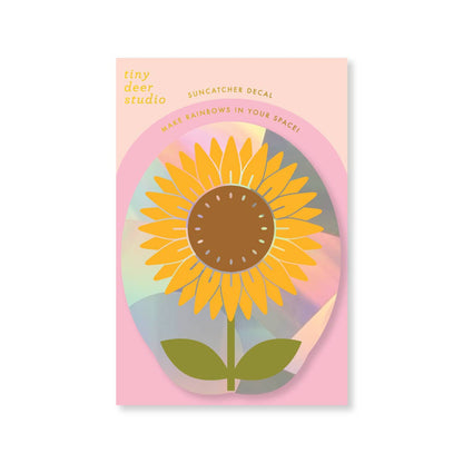 Sunflower - Sun Catcher Decal