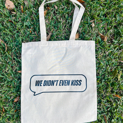 We Didn't Even Kiss - Heated Rivalry Canvas Tote Bag