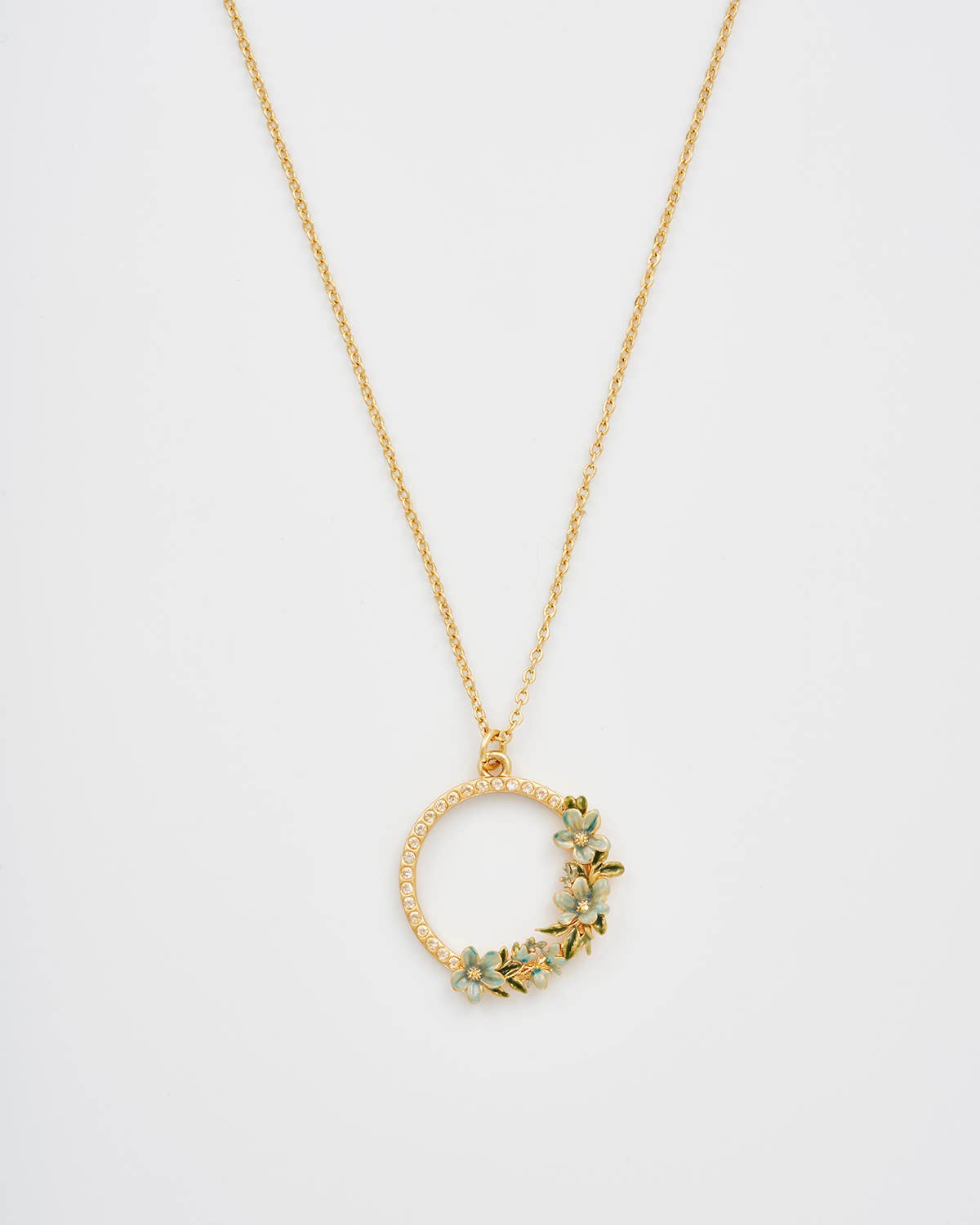 Floral Wreath Necklace