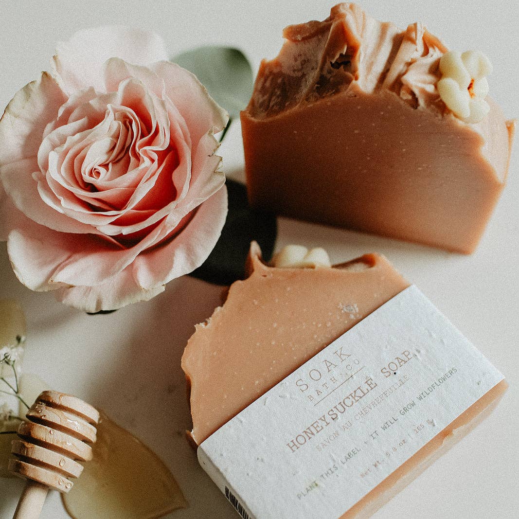 Honeysuckle Soap Bar - Made in Canada - Spring 2026