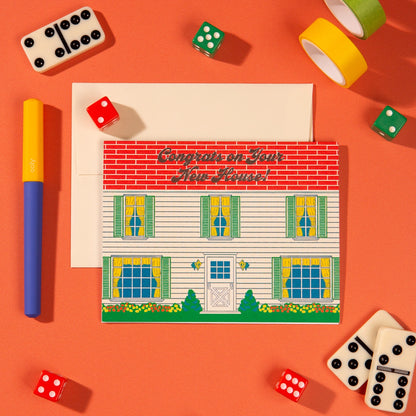 New House (Brick) Card