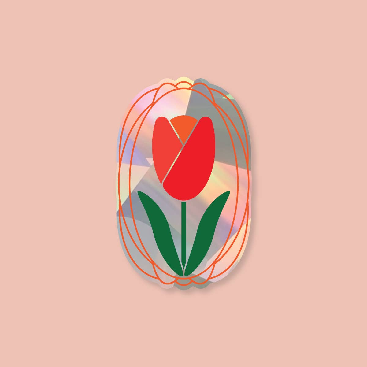 Tulip - Sun Catcher Decal