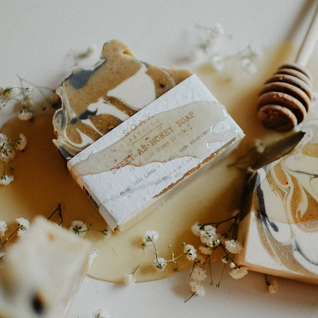 Sweet As Honey Soap Bar - Made in Canada